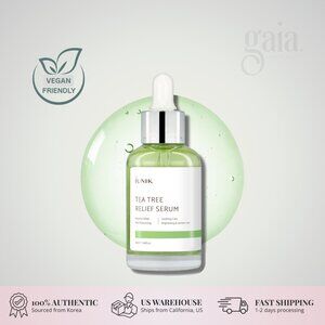 iUNIK Tea Tree Relief Serum 50ml – Calming & Hydrating Serum for Sensitive Skin